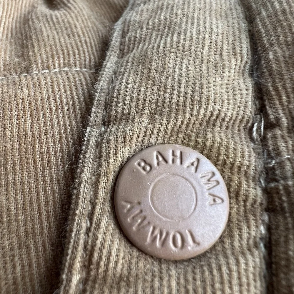 Boys Tommy Bahama Corduroy & Flannel Vest ‎ Size 4